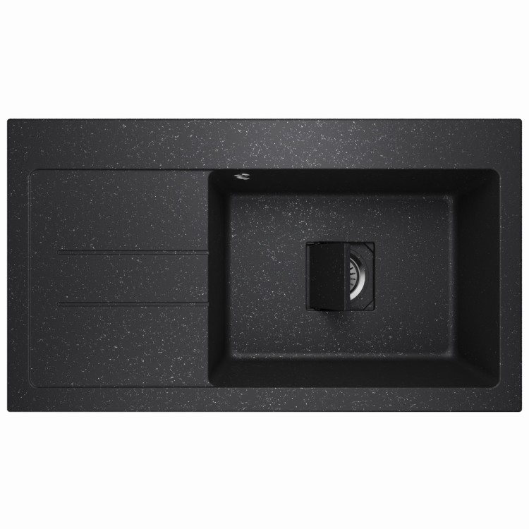 luxor_qube_10_XL_L_opened_easel_black_graphite_white_bg_1600.jpg
