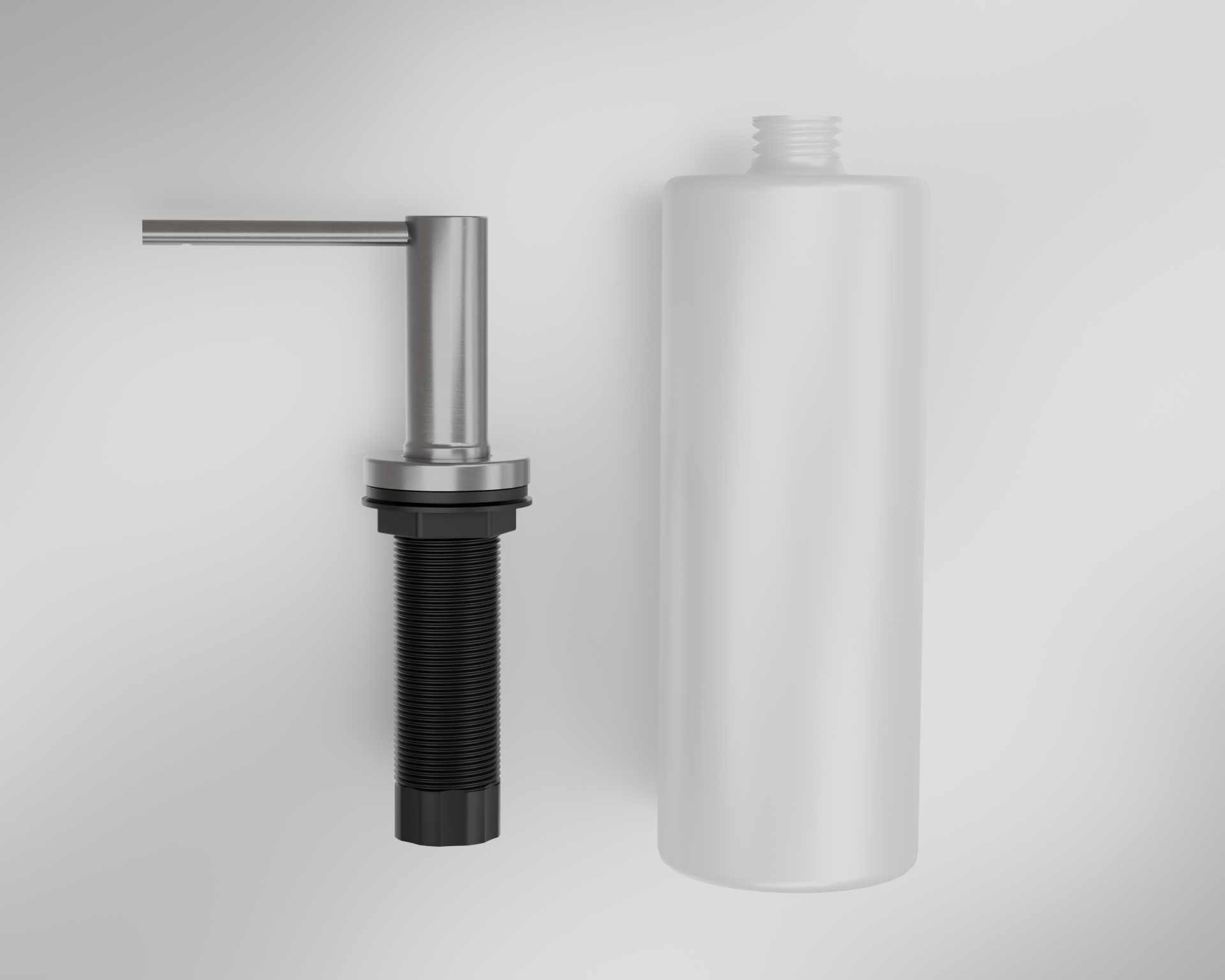 Dozator din oțel PREMIUM 500 ml